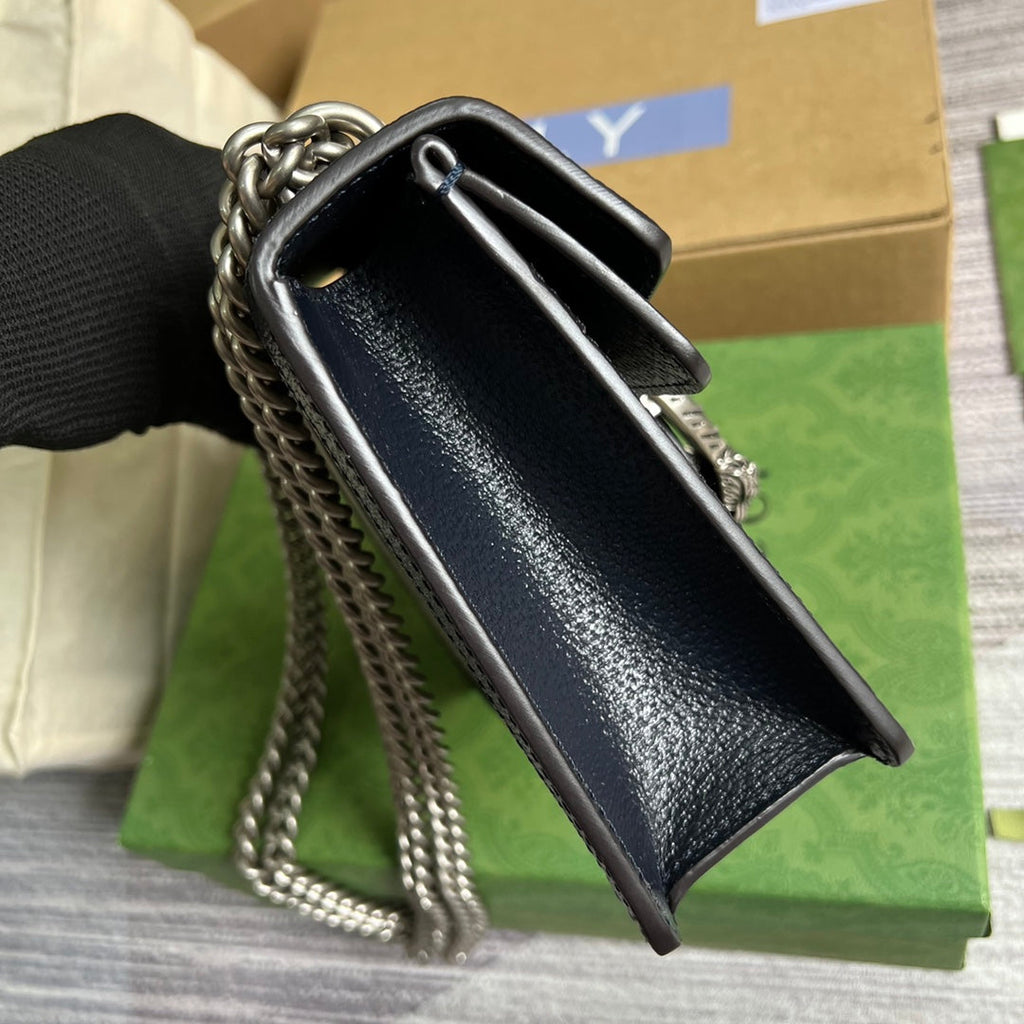 Gucci ‎‎421970 Dionysus mini bag Beige and blue GG Supreme canvas