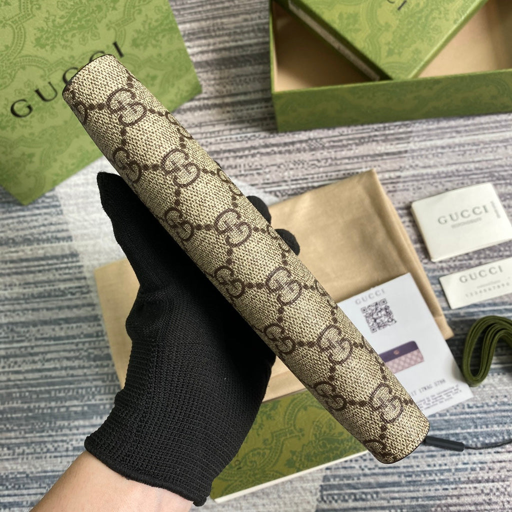Gucci GG Marmont zip around wallet ‎‎456117 black leather
