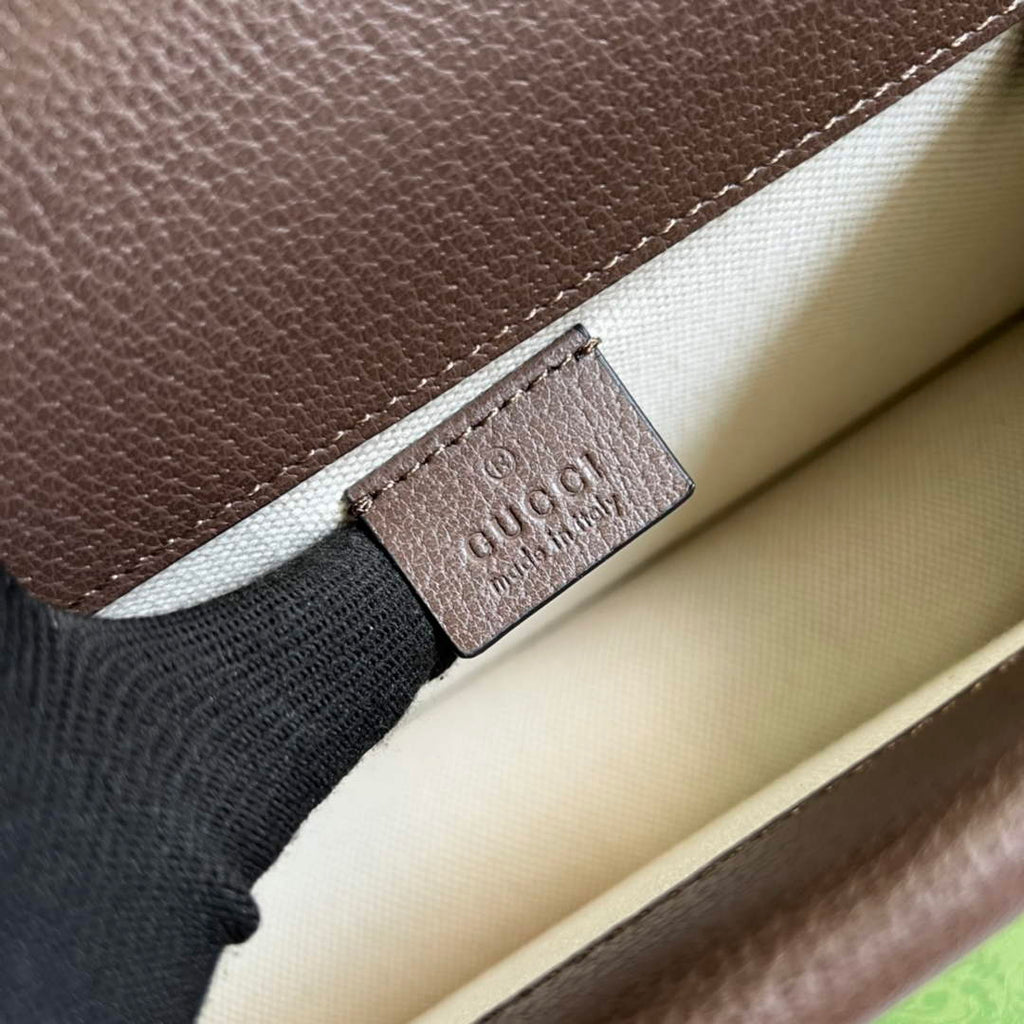 Gucci 499623 Dionysus GG small shoulder bag brown GG Supreme