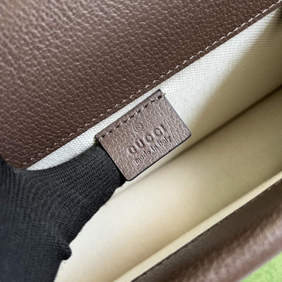 Gucci 499623 Dionysus GG small shoulder bag brown GG Supreme
