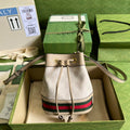 Gucci ‎‎‎550620 Ophidia mini GG bucket bag beige leather