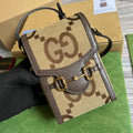 Gucci ‎‎625615 Jumbo GG mini bag Camel jumbo GG