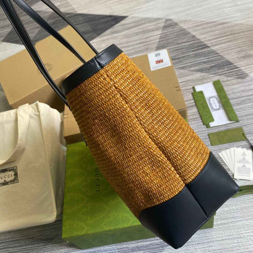 Gucci ‎631685 Ophidia GG medium tote Brown Supreme canvas