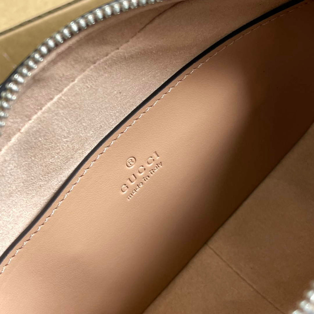 Gucci 634936 GG Marmont mini shoulder bag apricot