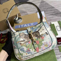 Gucci ‎636709 Jackie 1961 small shoulder bag beige tiger