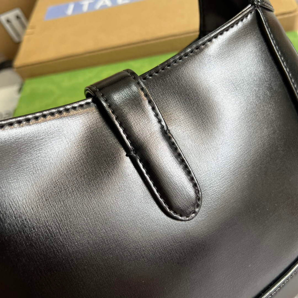 Gucci ‎636709 Jackie 1961 small shoulder bag black leather