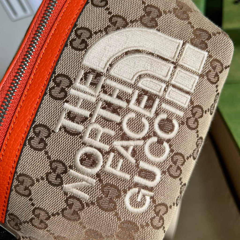 Gucci 650299 The North Face x Gucci belt bag Beige