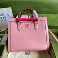 Gucci 655658 Diana medium top handle bag Pink leather