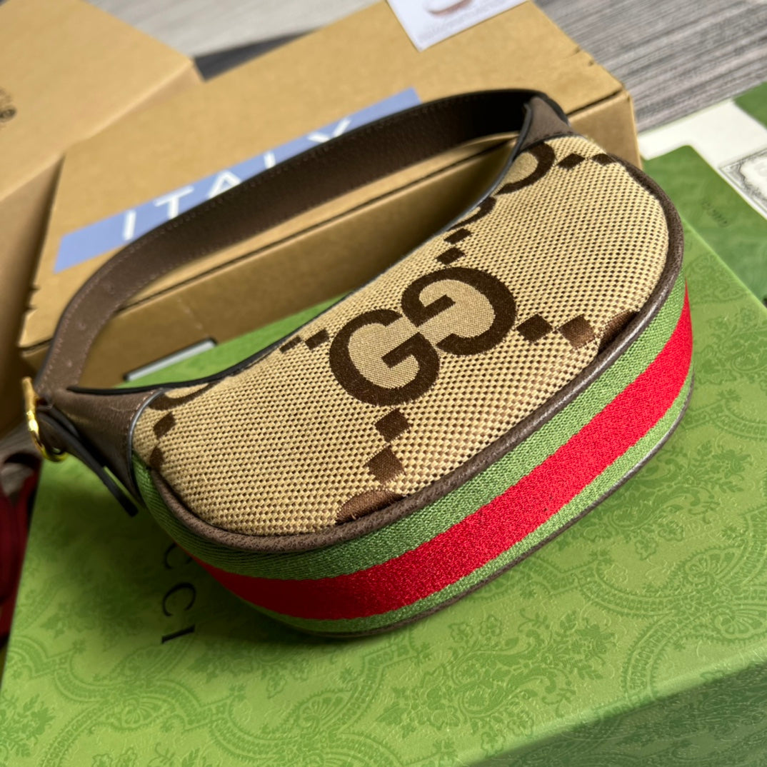 Gucci ‎‎‎‎658551 Ophidia GG mini bag brown leather