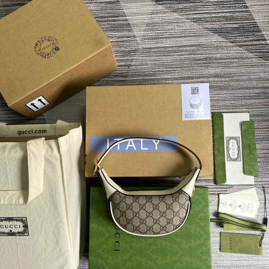 Gucci ‎‎‎‎658551 Ophidia GG mini bag beige