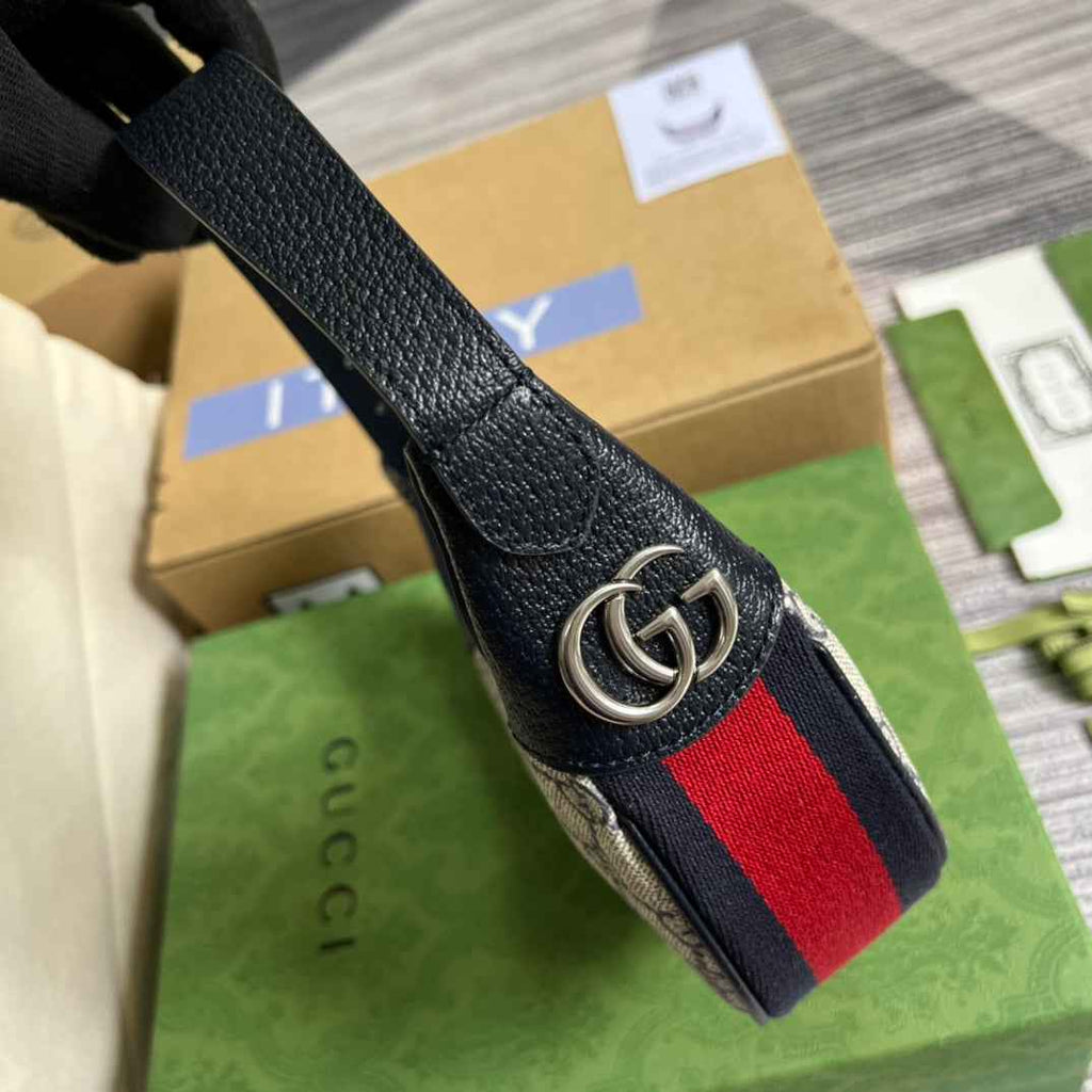 Gucci ‎‎‎‎658551 Ophidia GG mini bag blue