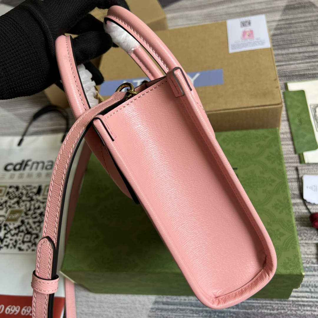 Gucci ‎‎‎671623 Bananya print mini tote bag pink