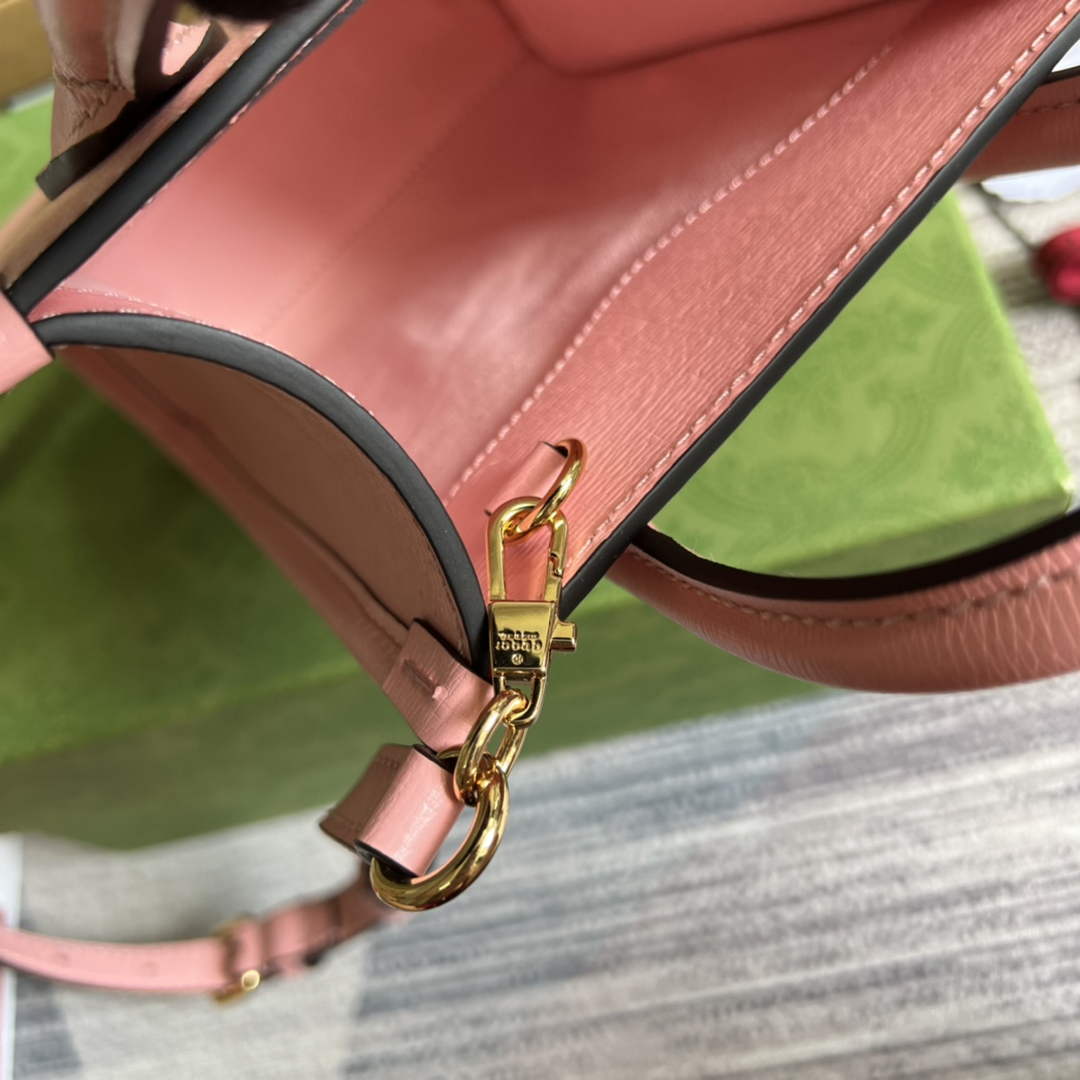 Gucci ‎‎‎671623 Bananya print mini tote bag pink