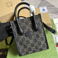 Gucci ‎‎‎671623 Mini tote bag with Interlocking G black