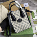 Gucci ‎‎‎671623 Mini tote bag with Interlocking G blue