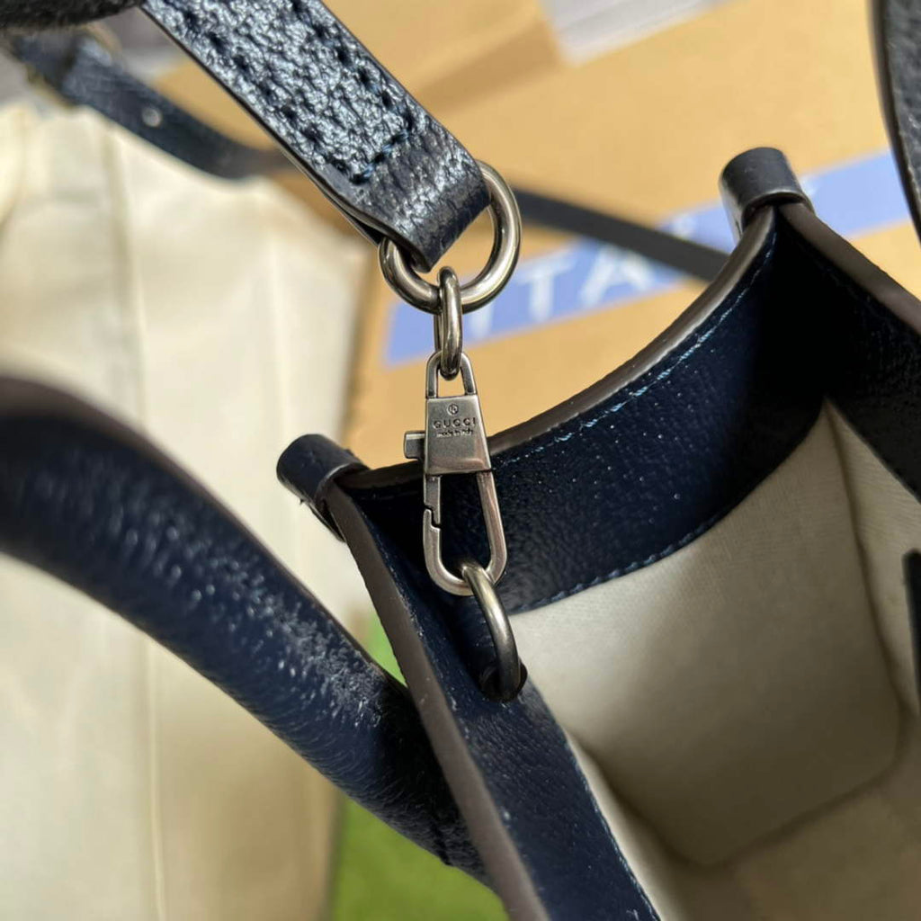 Gucci ‎‎‎671623 Mini tote bag with Interlocking G blue