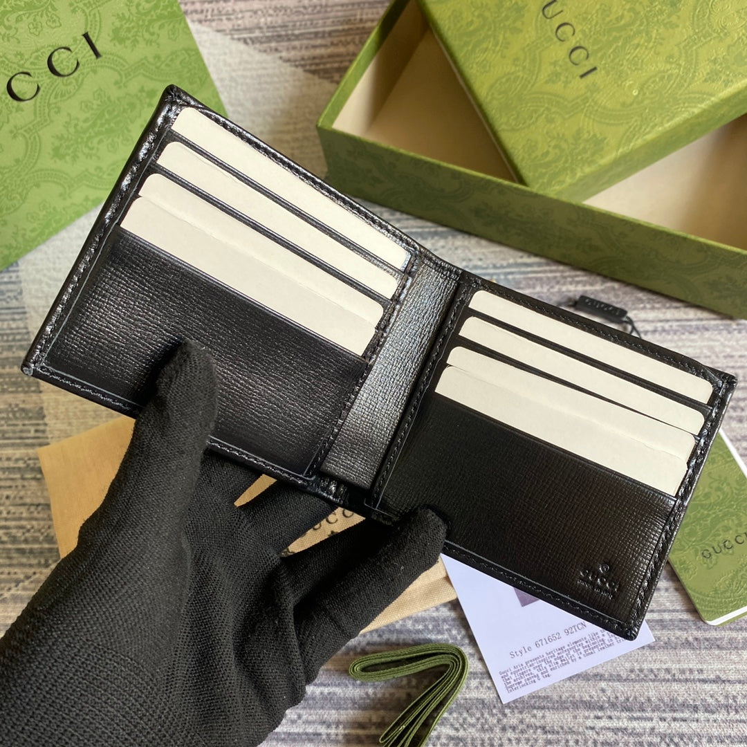 ‎Gucci 671652 Wallet with Interlocking G black