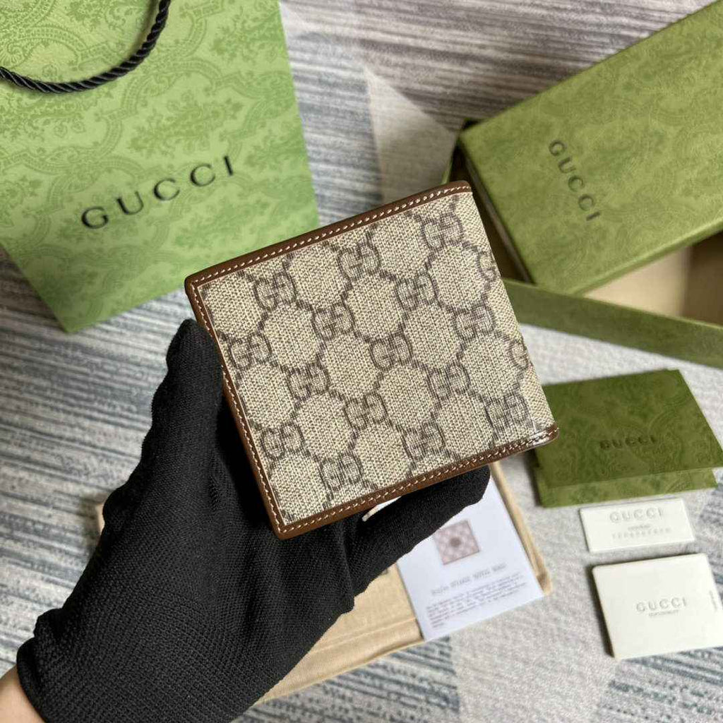 ‎Gucci 671652 Wallet with Interlocking G brown