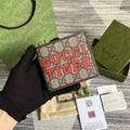 ‎Gucci 671652 Wallet with gucci print brown