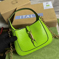 Gucci 675799 Jackie 1961 lizard mini bag Light Green