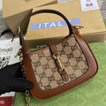 Gucci 675799 Jackie 1961 mini GG shoulder bag brown