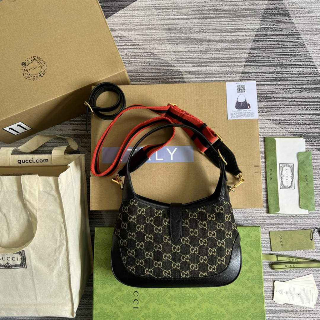 Gucci ‎678843 Jackie 1961 small shoulder bag black