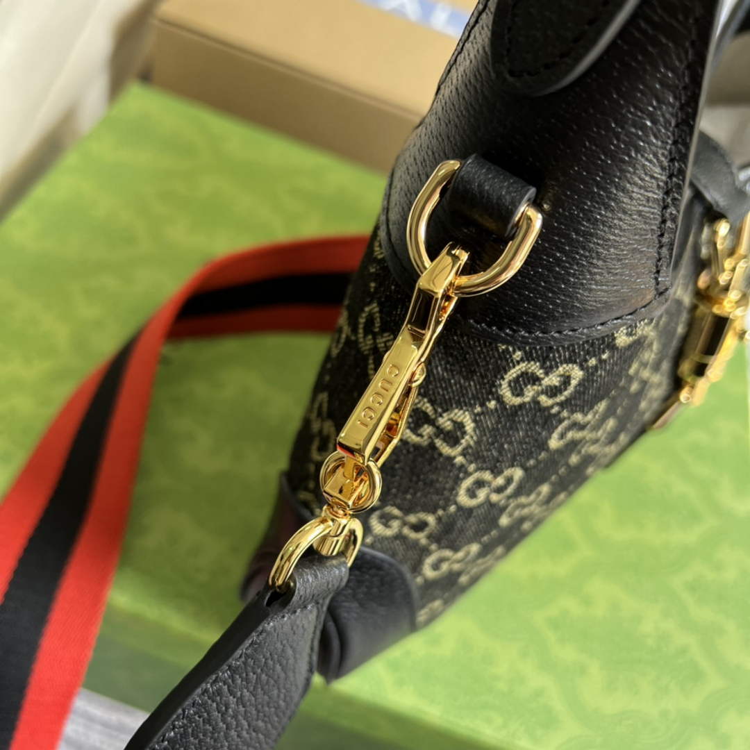 Gucci ‎678843 Jackie 1961 small shoulder bag black