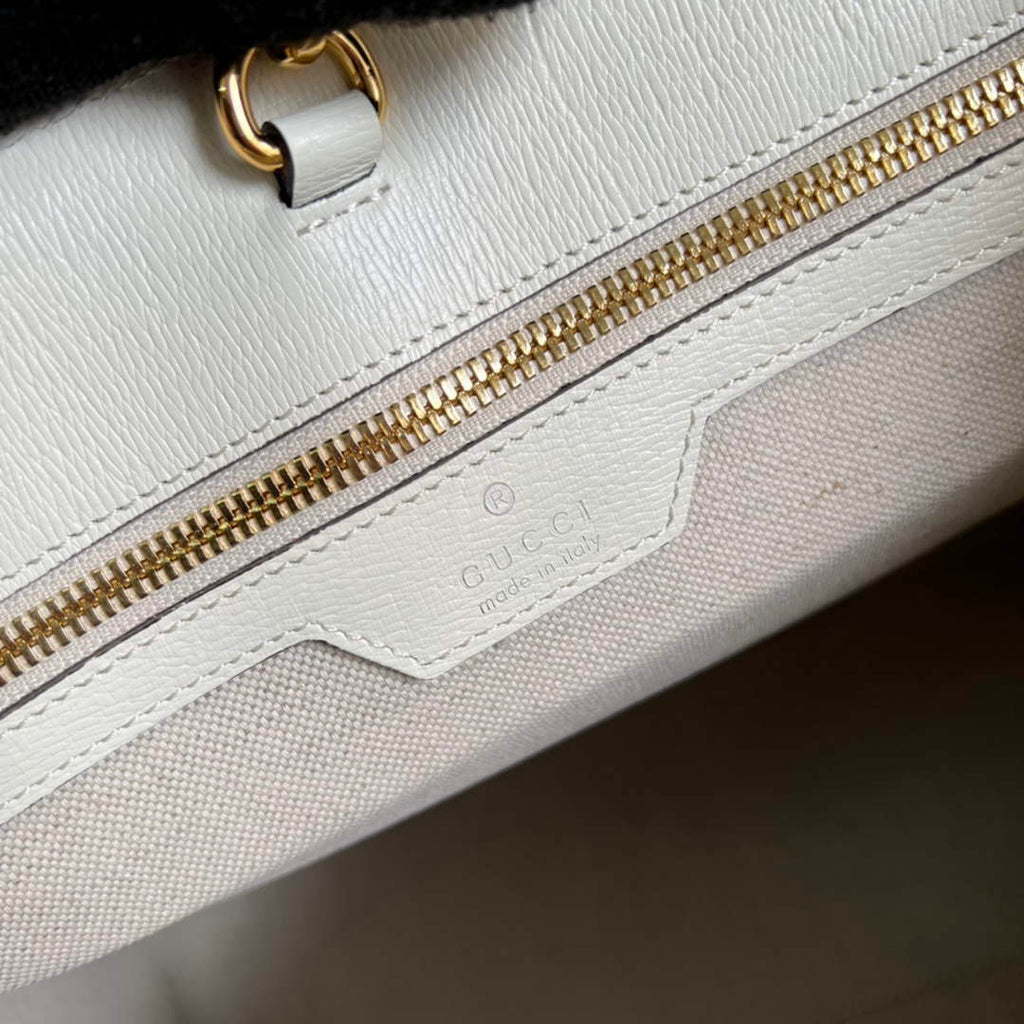 Gucci 687827 Tiger Medium tote bag beige