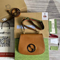 Gucci 699210 Blondie medium bag Brown leather