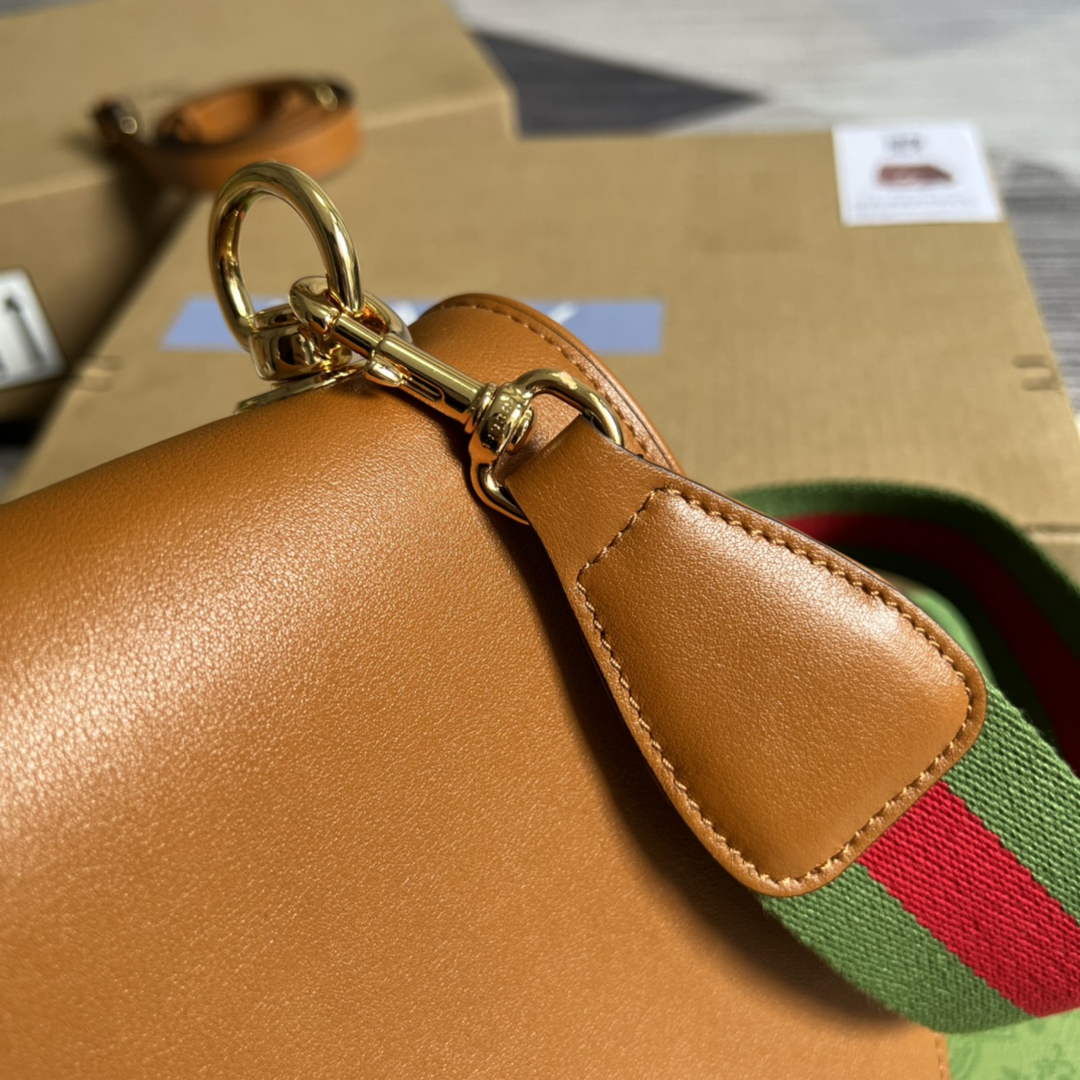 Gucci 699210 Blondie medium bag Brown leather