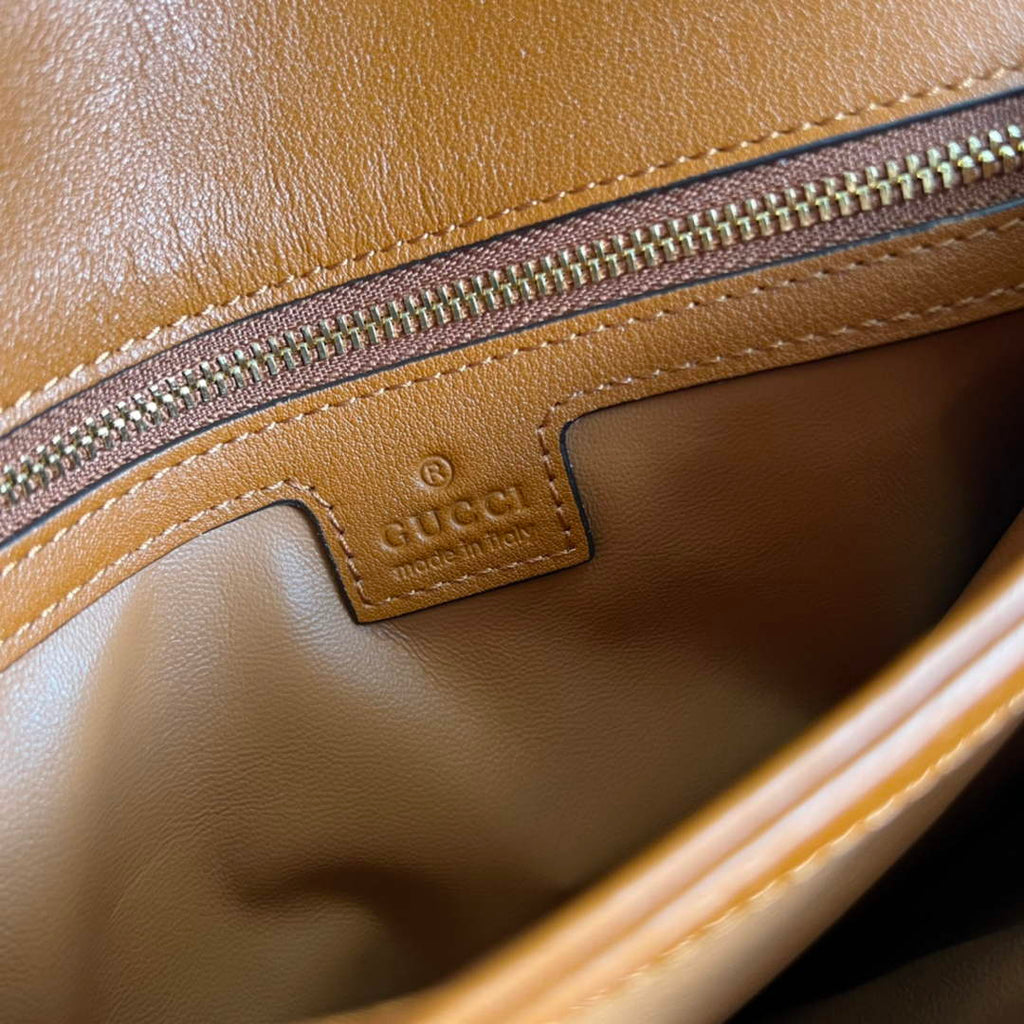 Gucci 699210 Blondie medium bag Brown leather