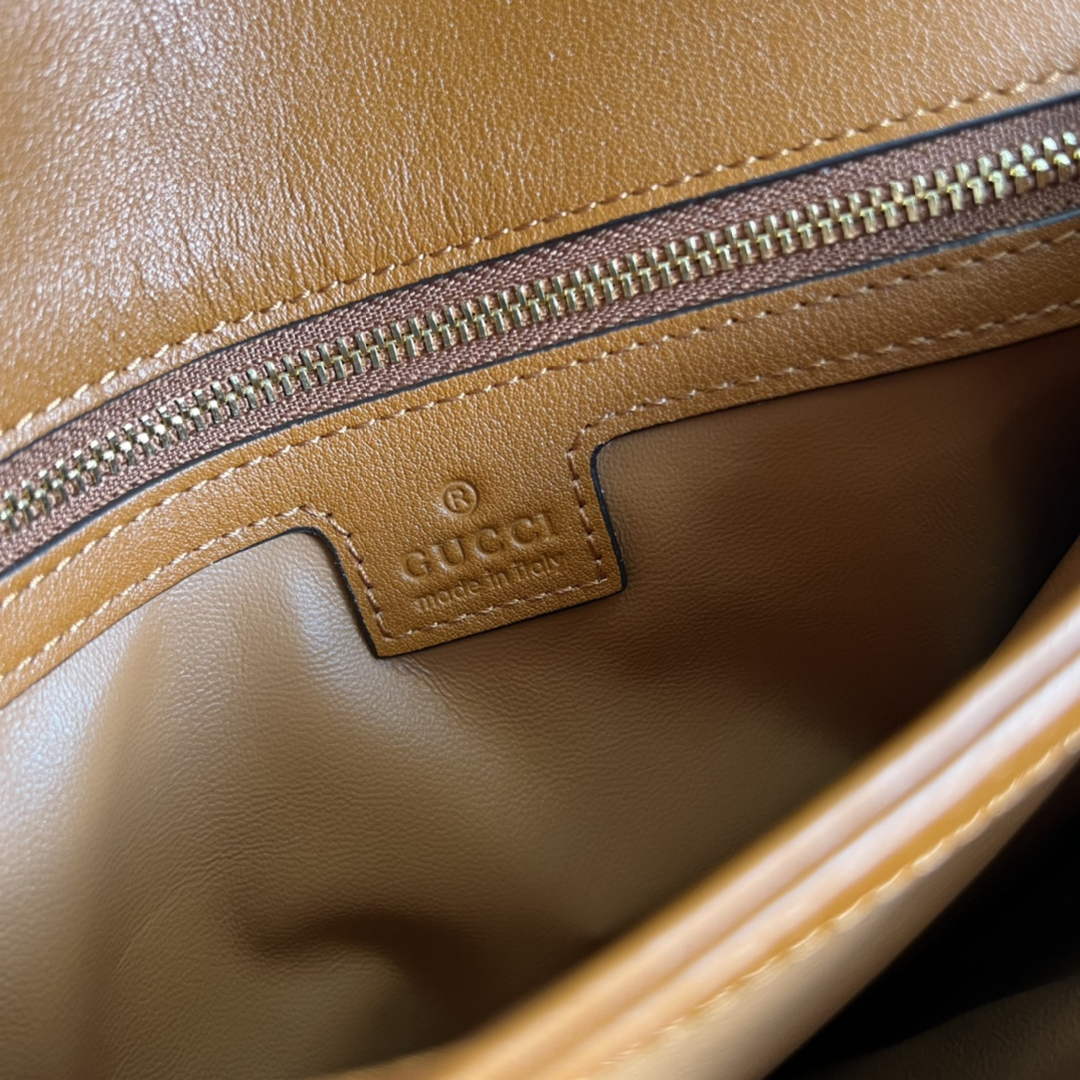 Gucci 699210 Blondie medium bag Brown leather