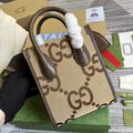 Gucci ‎‎‎699406 Jumbo GG mini tote bag brown