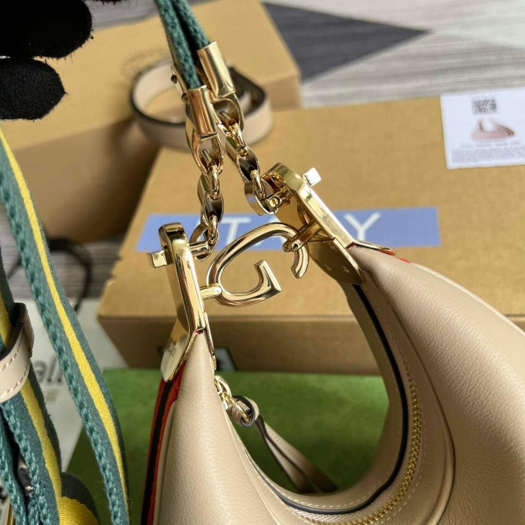 Gucci ‎699409 Attache small shoulder bag kakhi