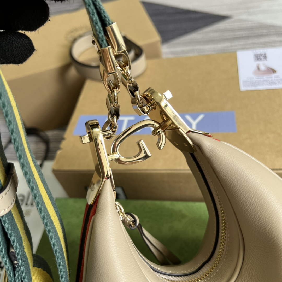 Gucci ‎699409 Attache small shoulder bag kakhi