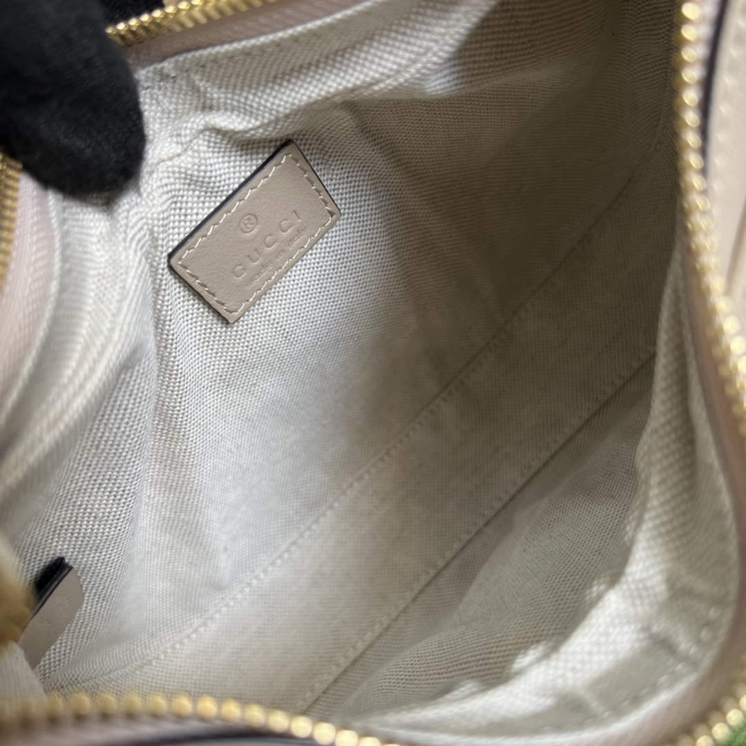 Gucci ‎699409 Attache small shoulder bag kakhi