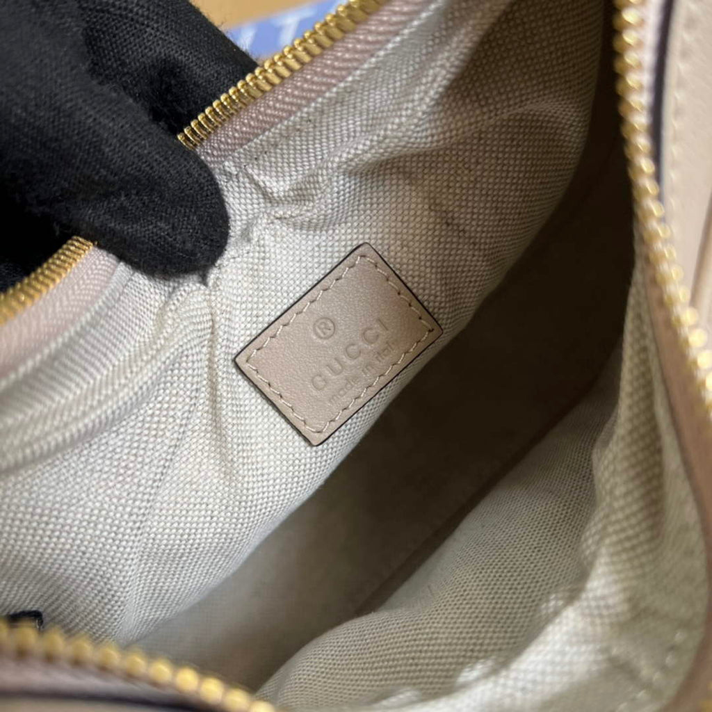 Gucci ‎699409 Attache small shoulder bag kakhi