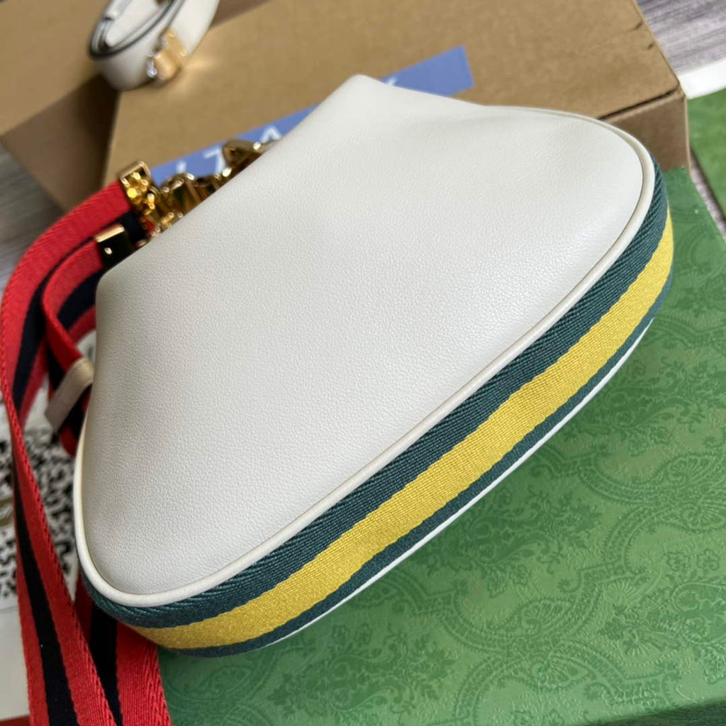 Gucci ‎699409 Attache small shoulder bag white