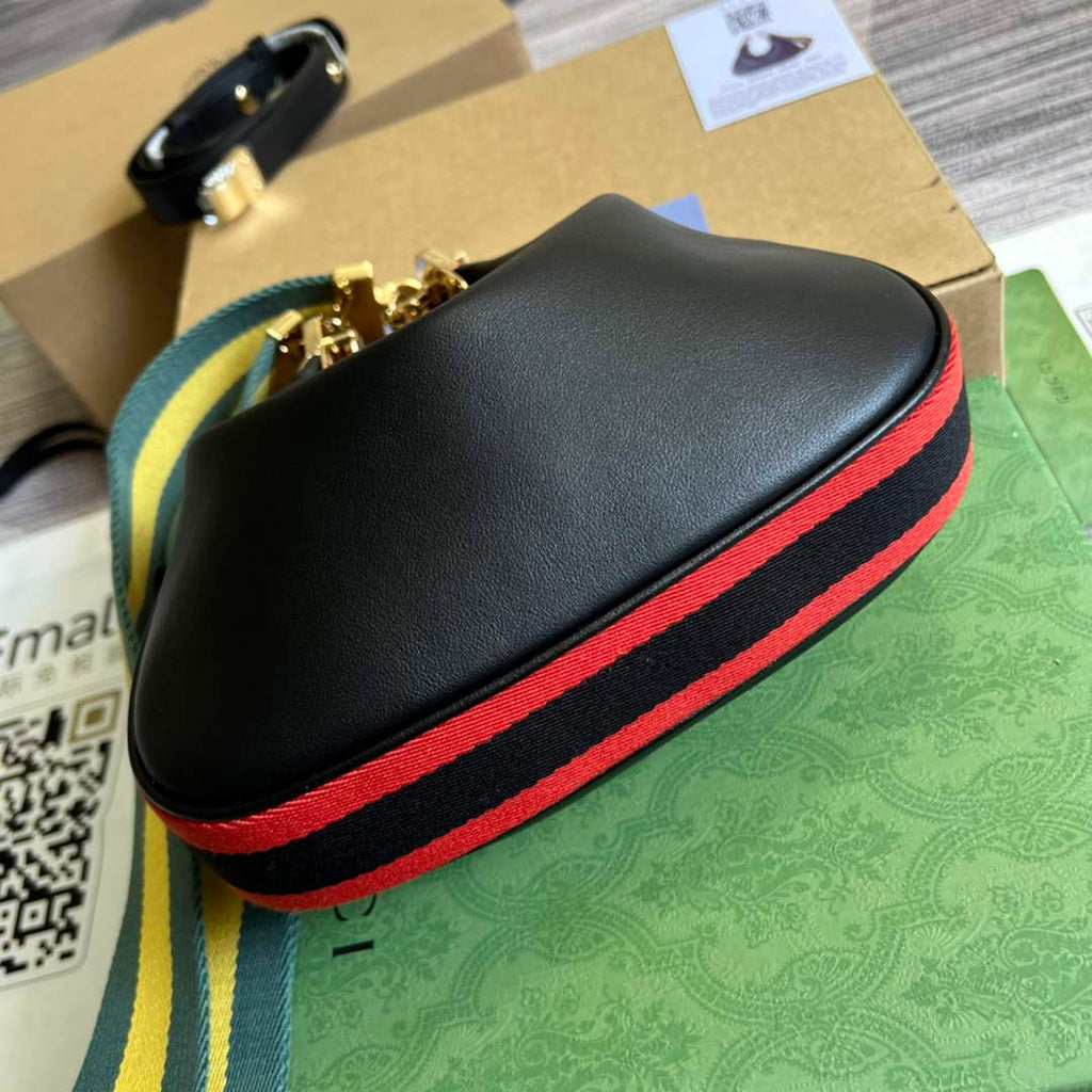 Gucci ‎699409 Attache small shoulder bag Black