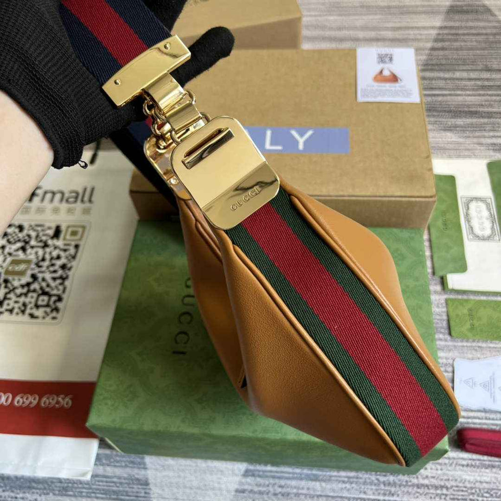 Gucci ‎699409 Attache small shoulder bag Dark orange