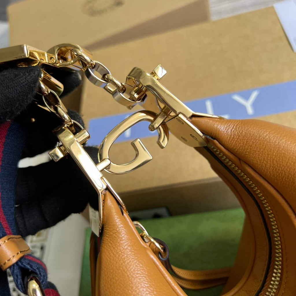 Gucci ‎699409 Attache small shoulder bag Dark orange