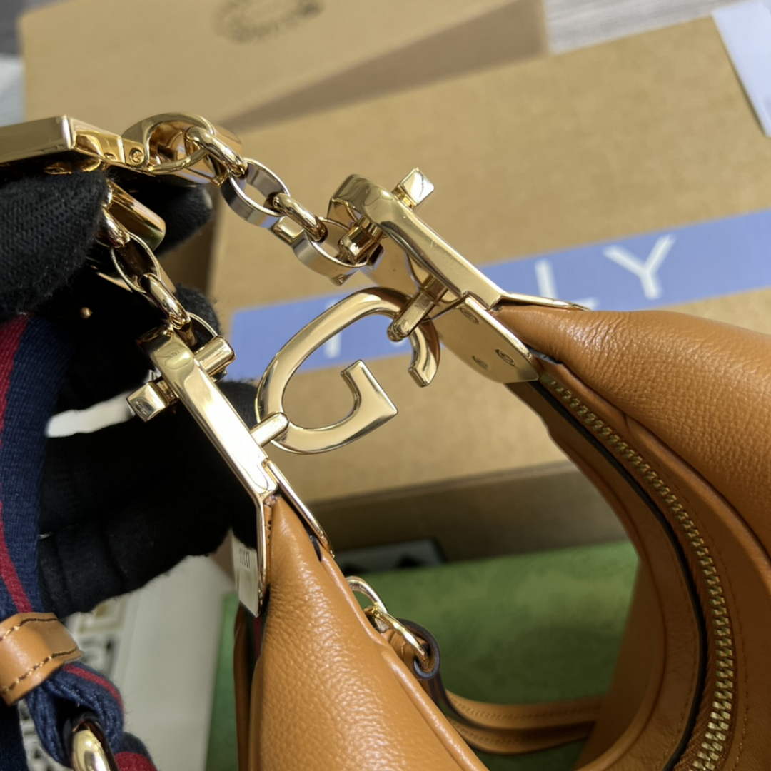 Gucci ‎699409 Attache small shoulder bag Dark orange