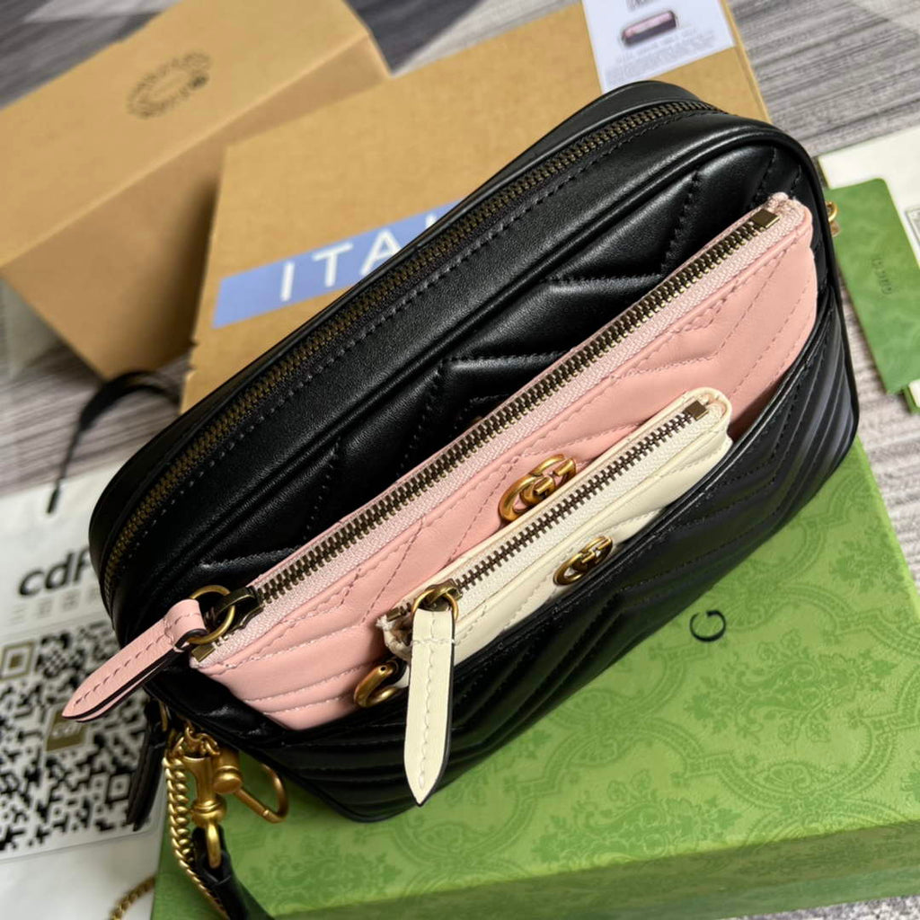 Gucci 699758 Double G multi-use mini bag Black