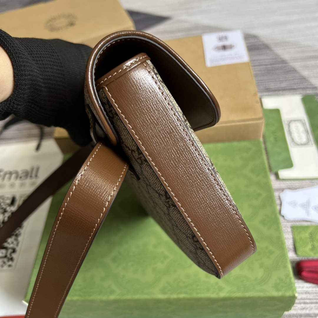 Gucci ‎699930 Jackie 1961 belt bag Beige