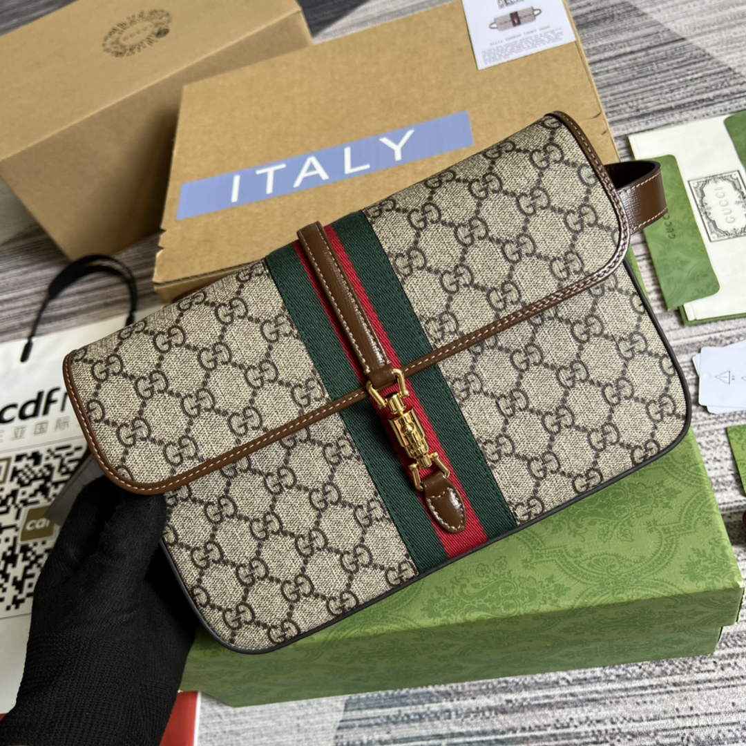 Gucci ‎699930 Jackie 1961 belt bag Beige