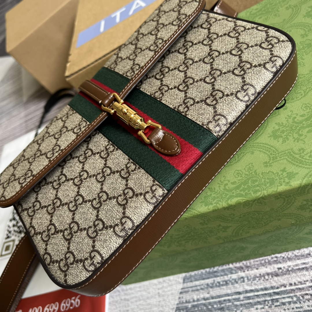 Gucci ‎699930 Jackie 1961 belt bag Beige