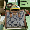 Gucci 702721 Diana Small Tote Bag Beige GG Leather