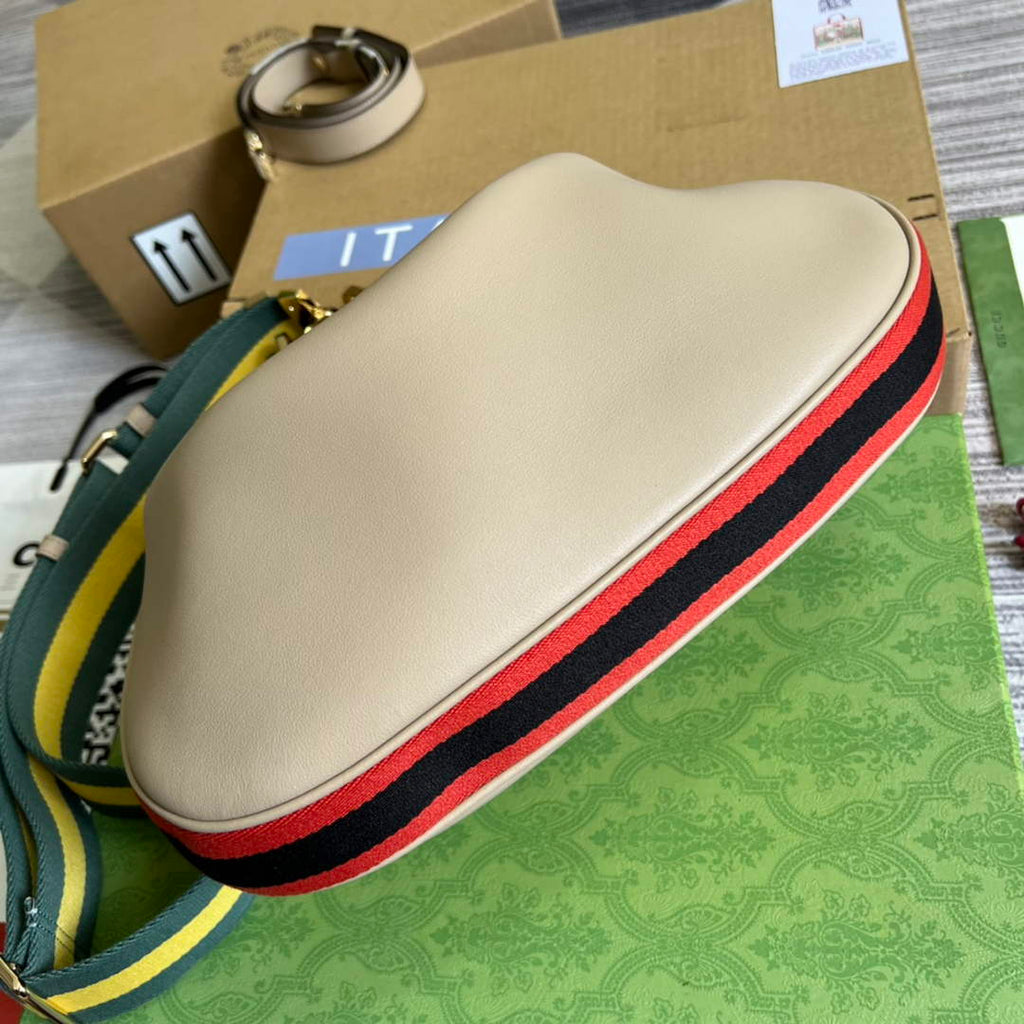Gucci 702823 Attache large shoulder bag kakhi