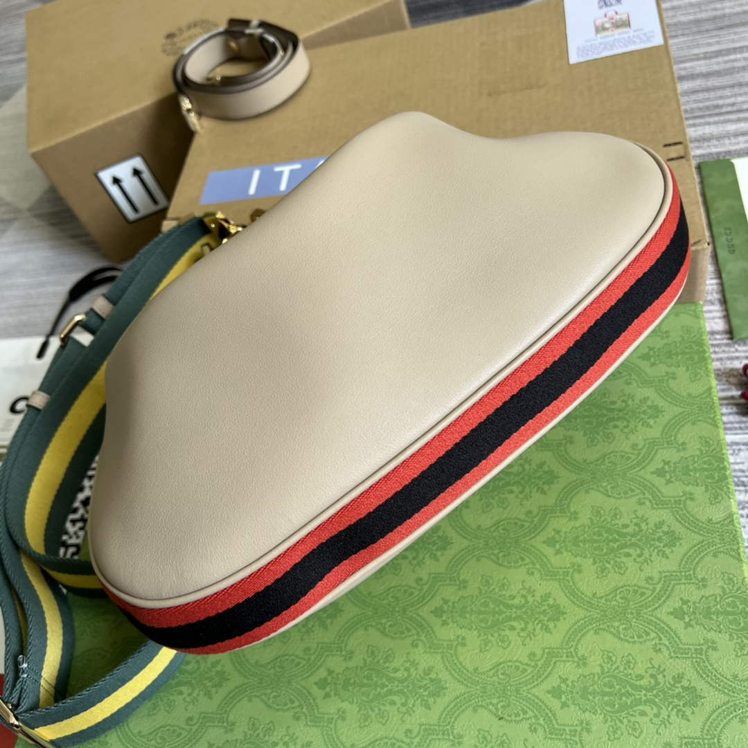 Gucci 702823 Attache large shoulder bag kakhi