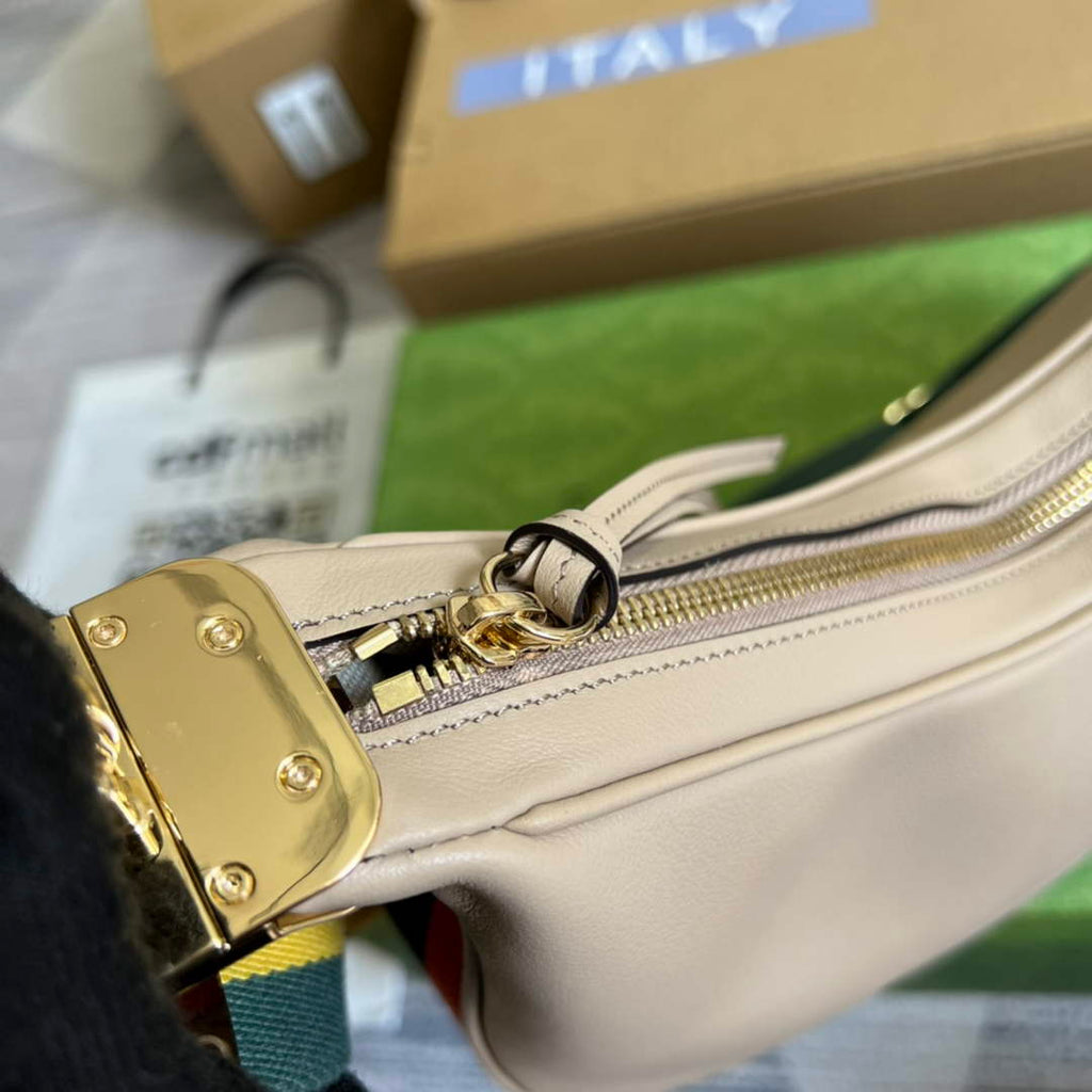 Gucci 702823 Attache large shoulder bag kakhi